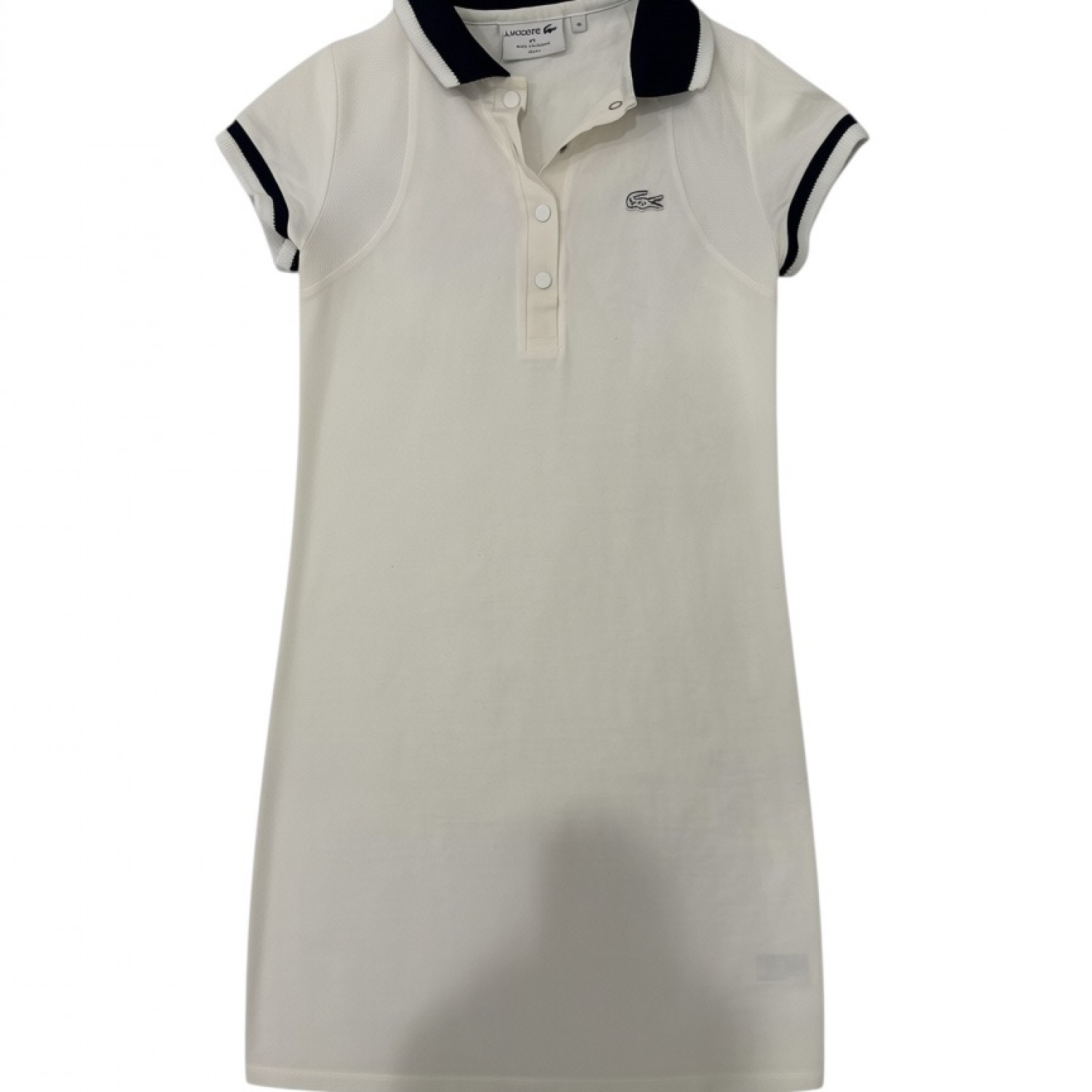 Lacoste Women White Polo Dress – Classic Sport Chic Style